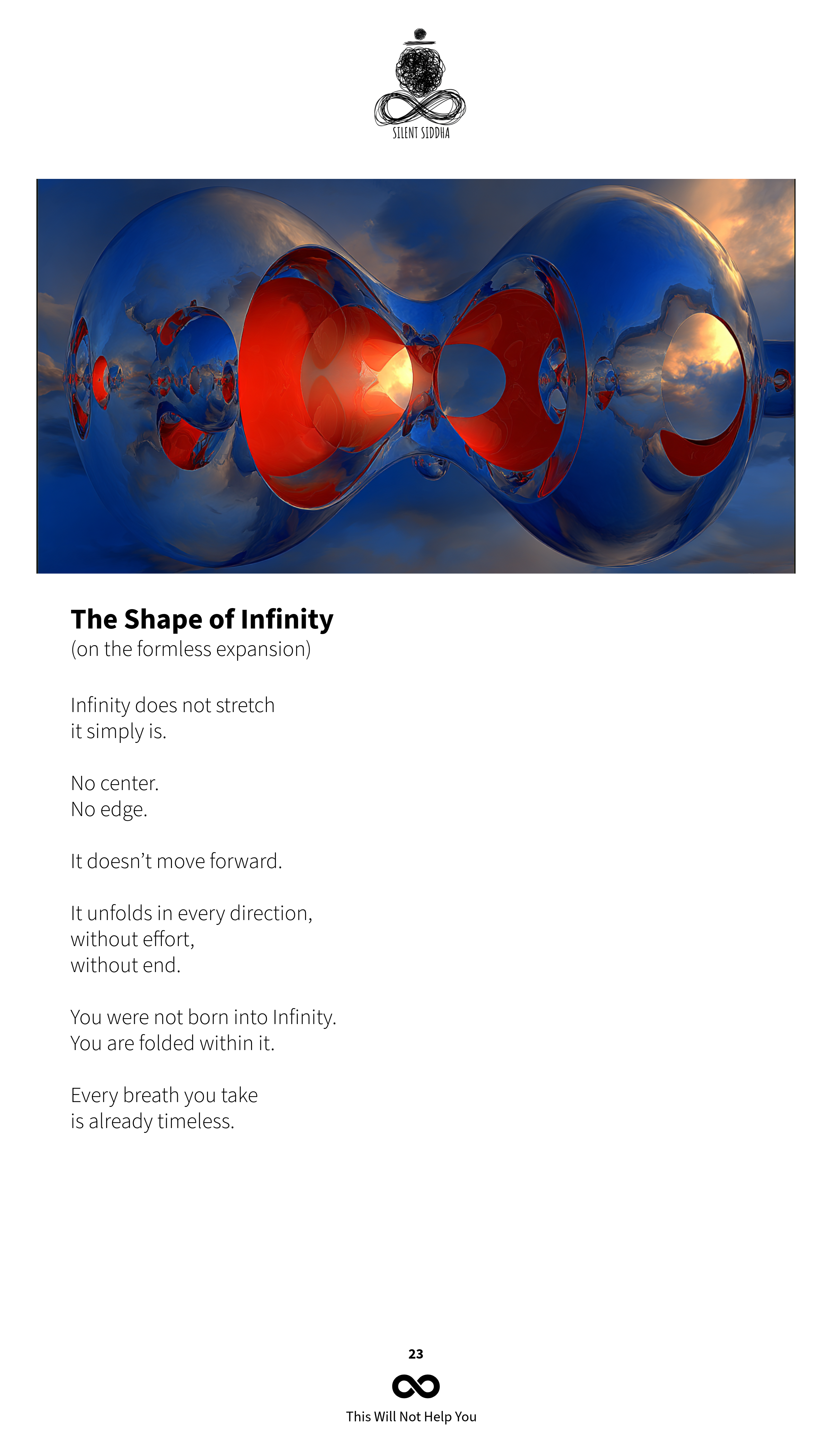 The Shape of Infinity