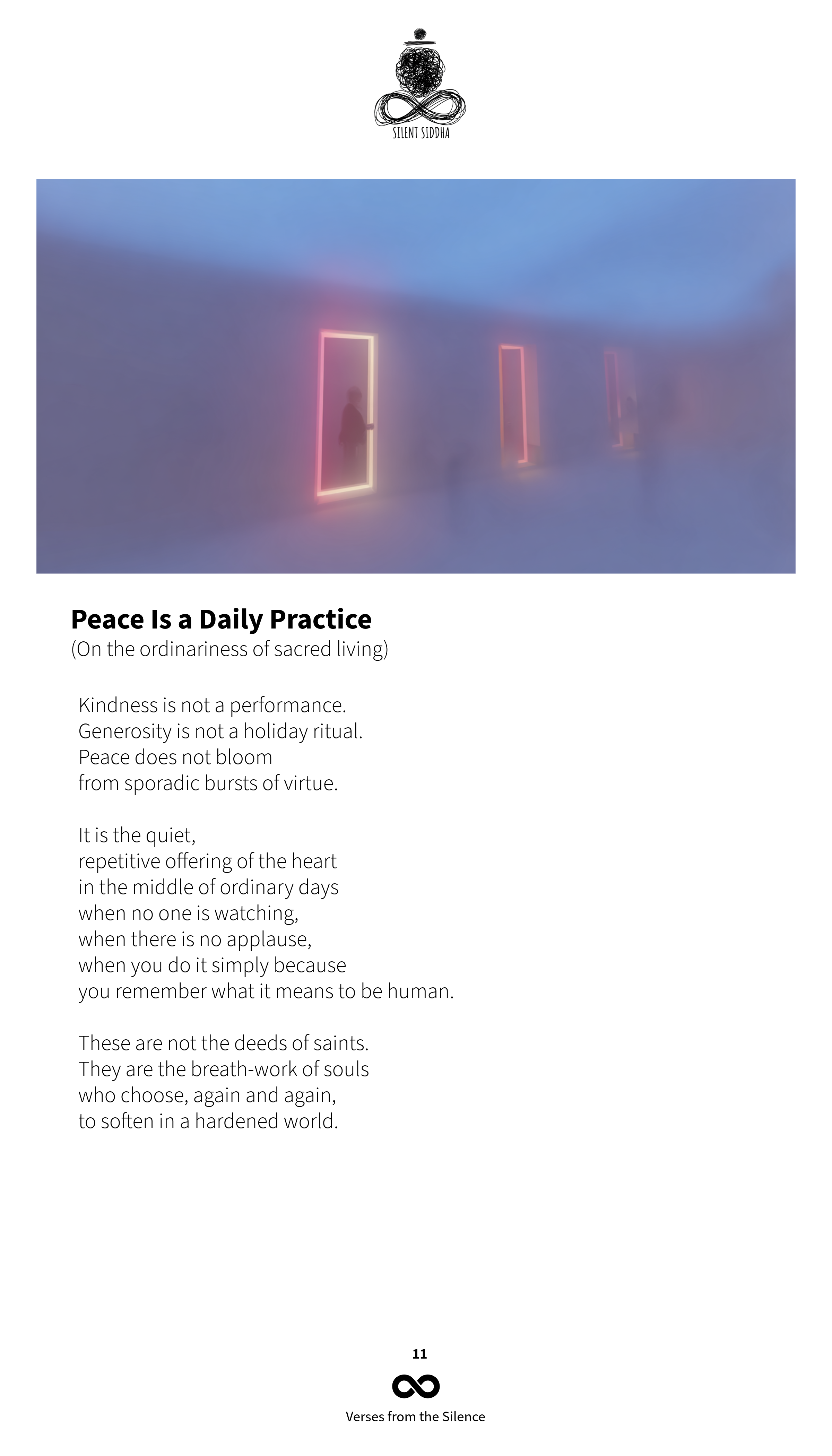 Peace Is a Daily Practice