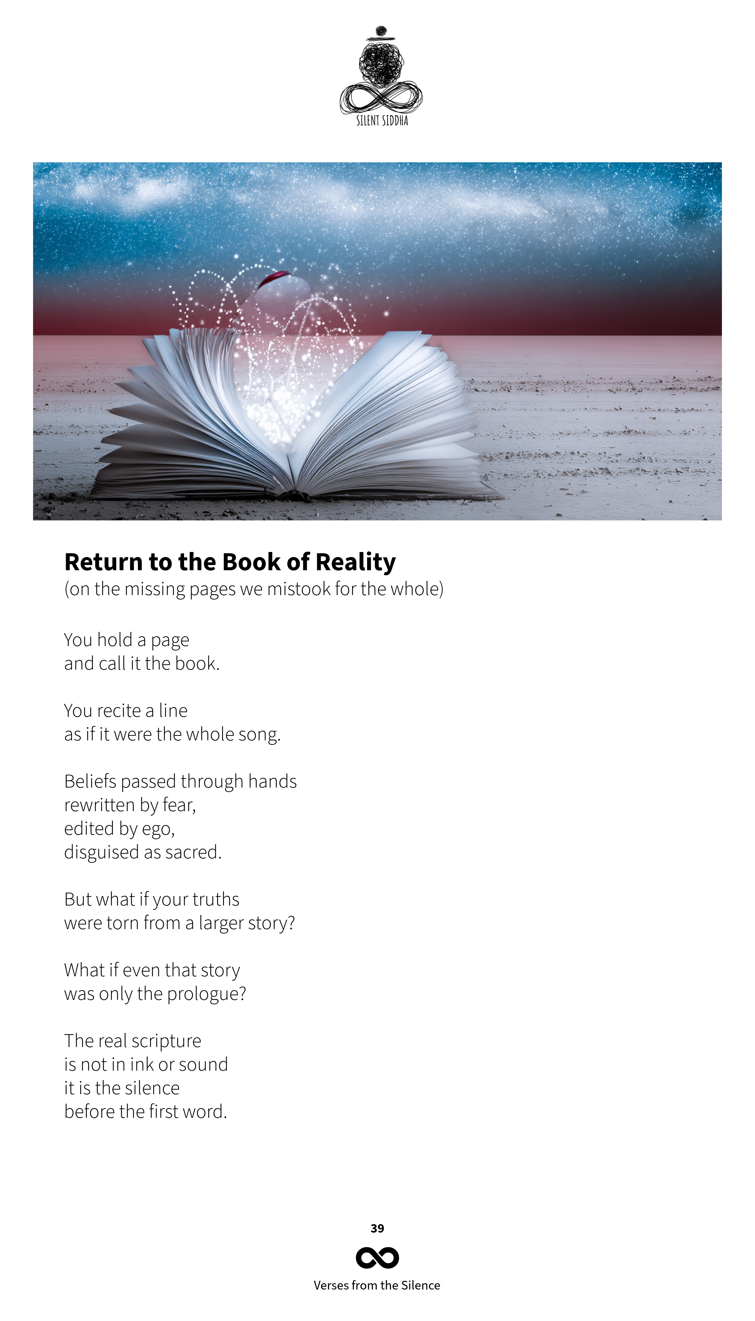 Return to the Book of Reality