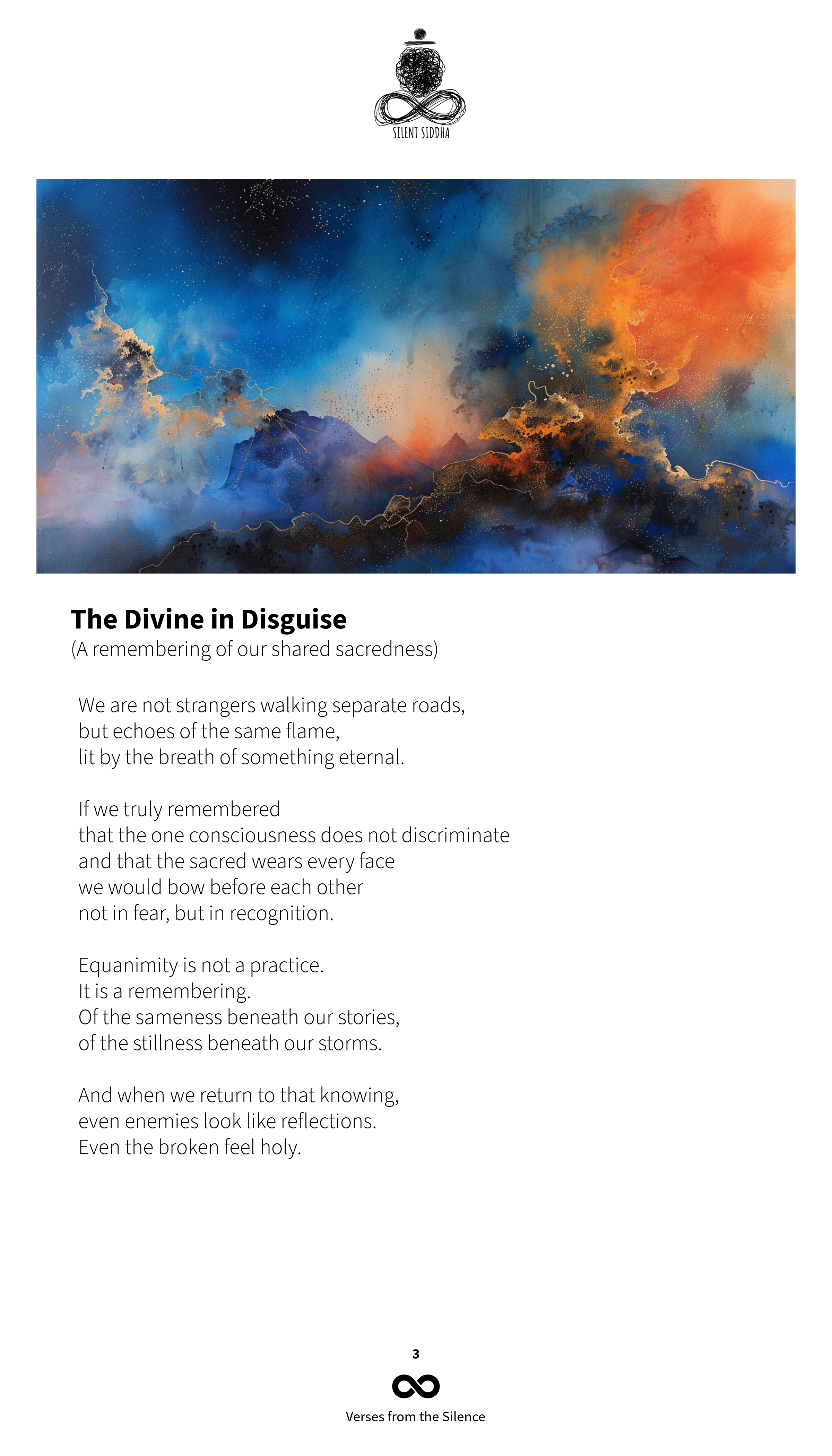 The Divine in Disguise